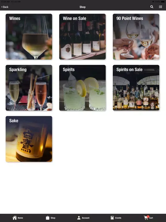 Скриншоты Liquorland Group iPad 