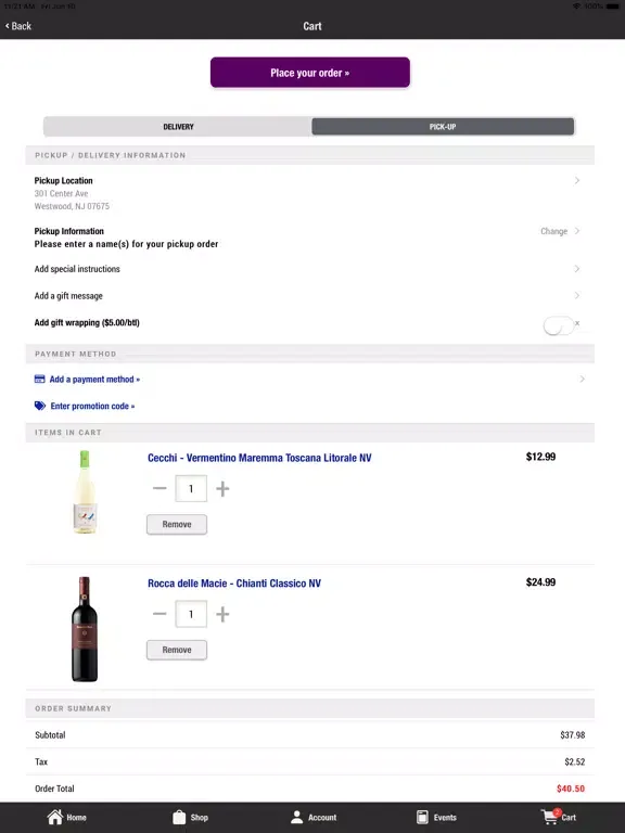 Скриншоты Liquorland Group iPad 