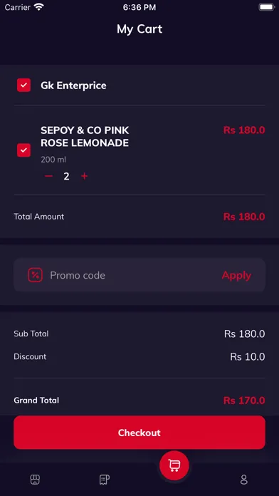 MyMall F&B स्क्रीनशॉट