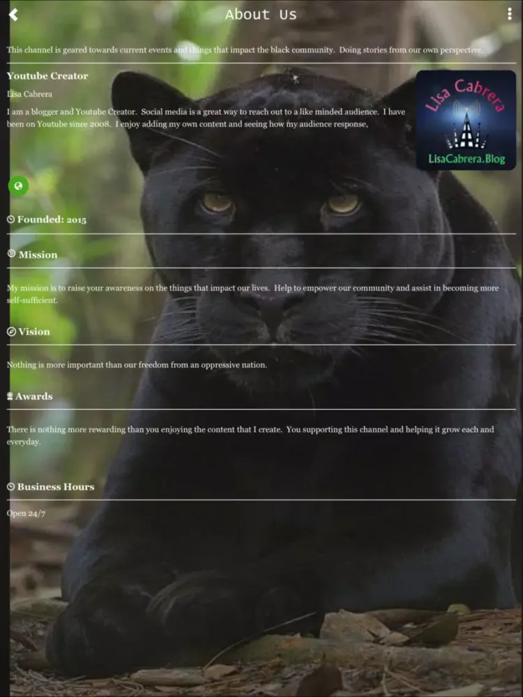Lisa Cabrera iPad  स्क्रीनशॉट