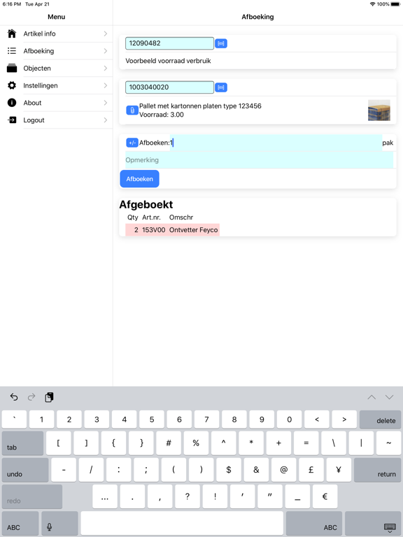 Lisaas App iPad  स्क्रीनशॉट