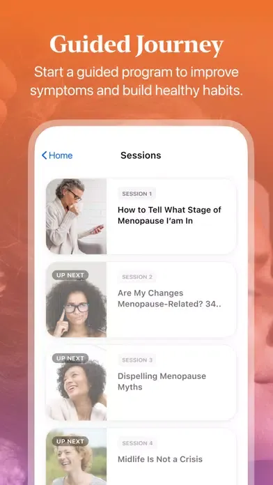 Midday: Menopause Support Screenshots