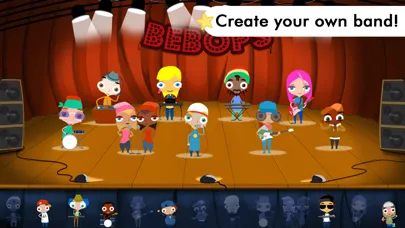 Capturas de tela do BEBOPS