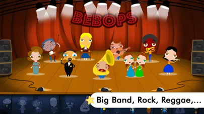 Capturas de tela do BEBOPS