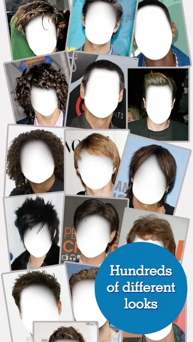 Ảnh chụp màn hình của FACEinHOLE® Hairstyles for Men - Change your haircut and try a cool new look