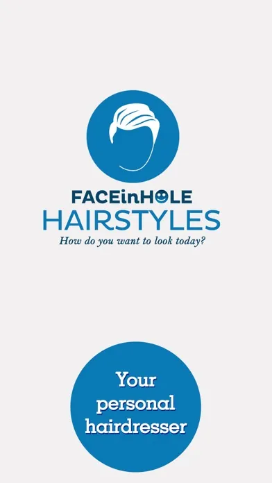 Ảnh chụp màn hình của FACEinHOLE® Hairstyles for Men - Change your haircut and try a cool new look