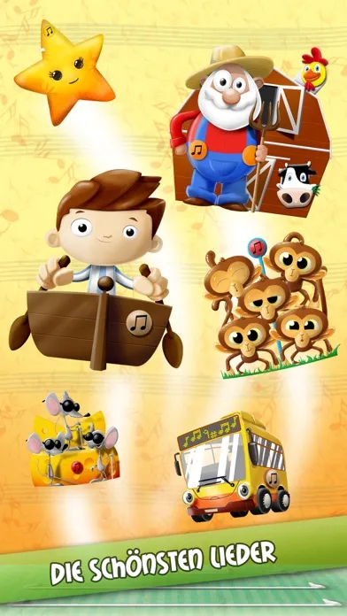 Capturas de tela do Kinderlieder – Klassischen Schlaflieder