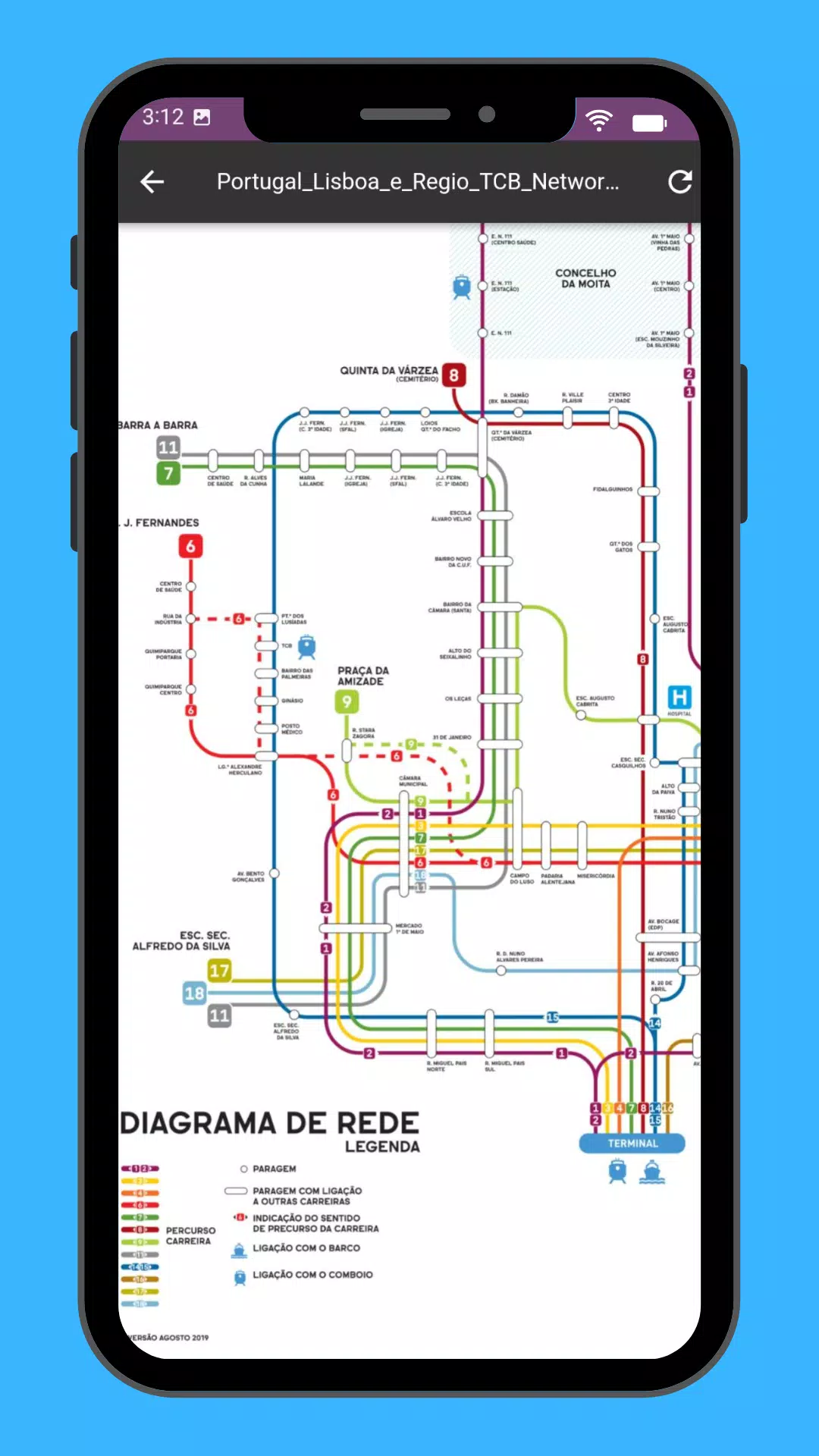Lisbon Metro Map 2024的應用截圖2