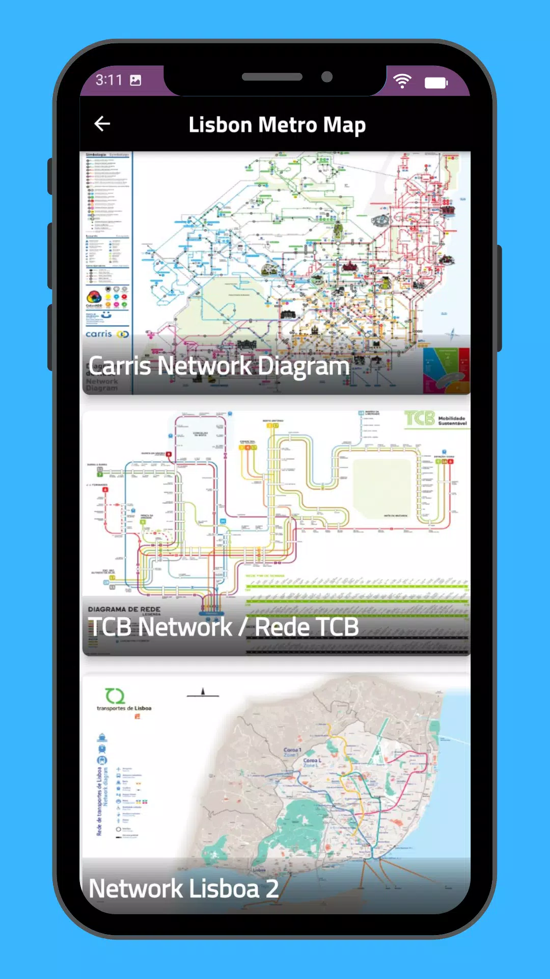 Lisbon Metro Map 2024的應用截圖4