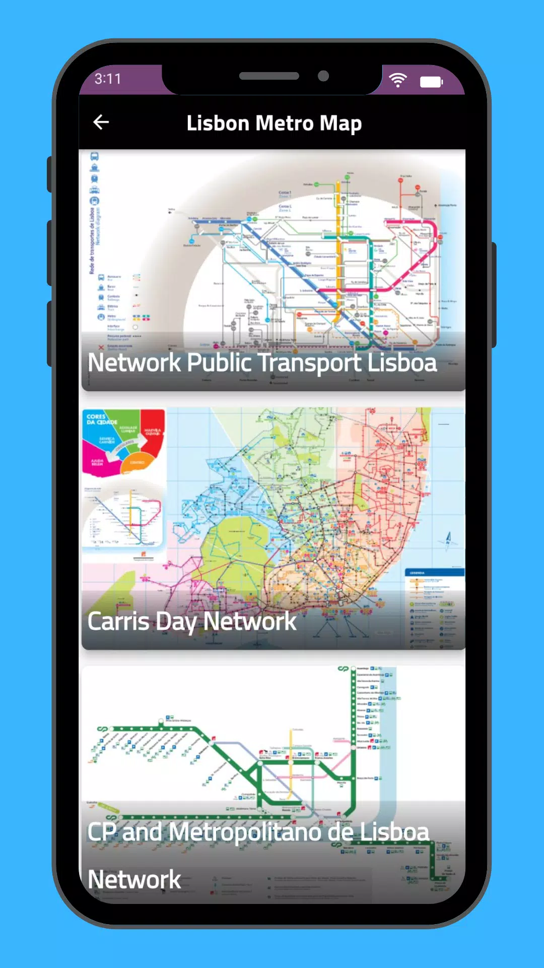 Lisbon Metro Map 2024的應用截圖6
