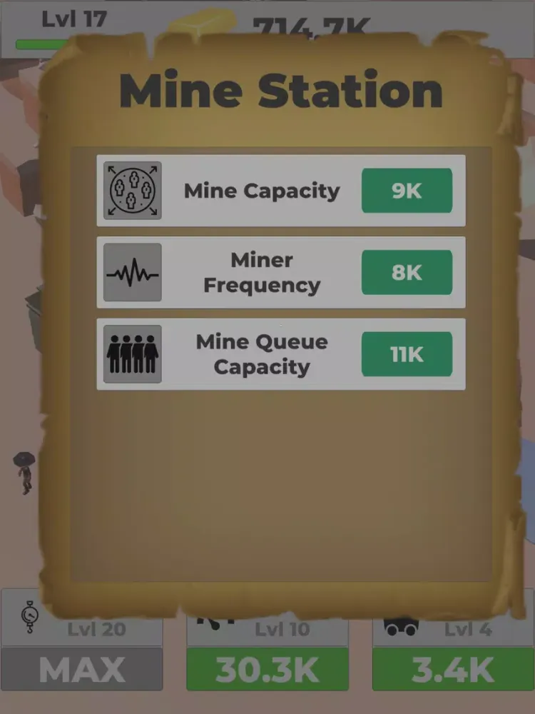 Idle Gold Mine! iPad 應用截圖