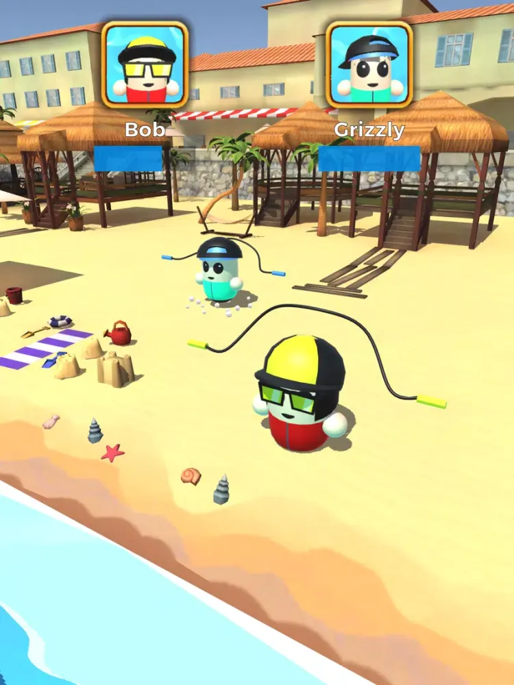 ภาพหน้าจอของ Jumping Rope Duel! iPad 