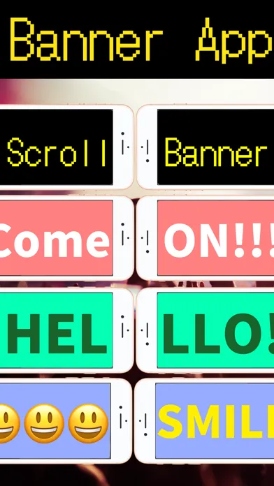 Captures d'écran de LED Banner App, RhythmLight