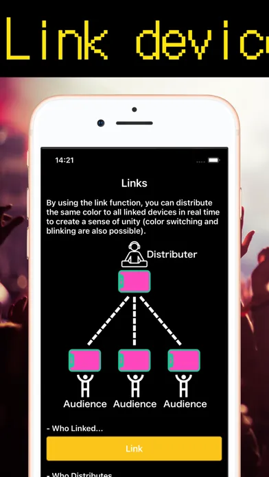 Captures d'écran de LED Banner App, RhythmLight
