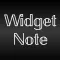 Notes Widget, WidgetNote