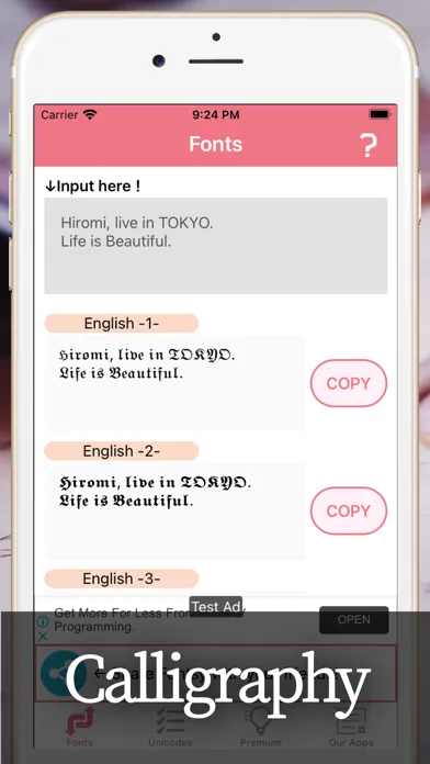 Font Generator: Fontsy应用截图