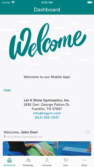 ภาพหน้าจอของ Let It Shine Gymnastics