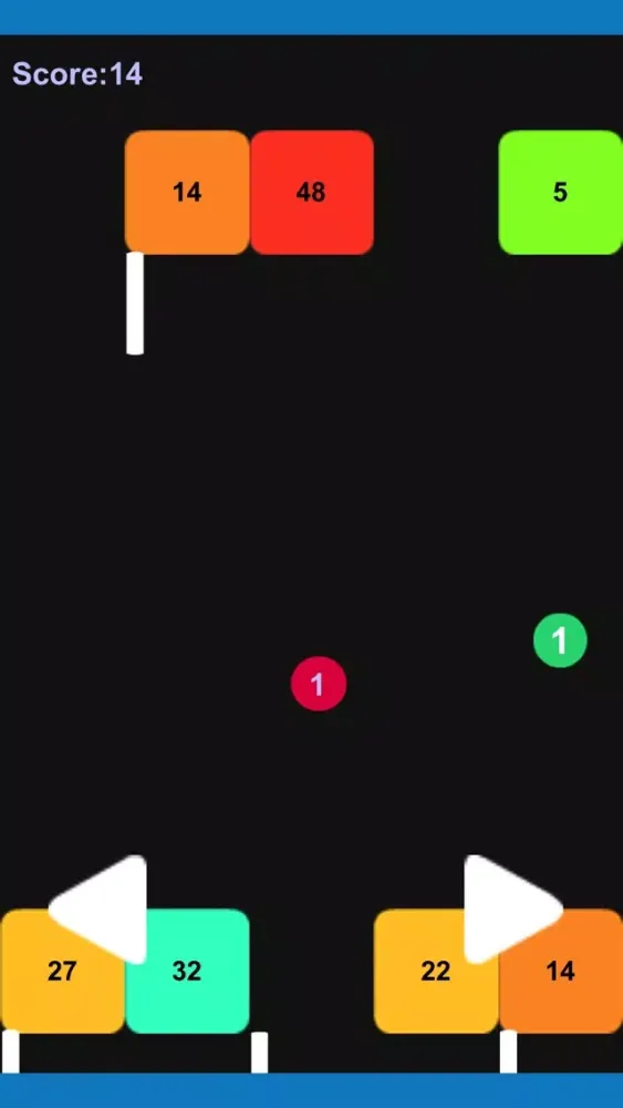 Capturas de pantalla de Snake balls and squares - You can play without the