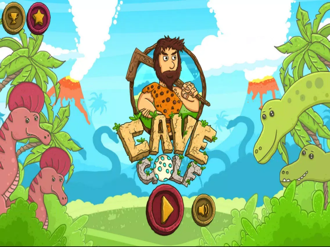 ภาพหน้าจอของ Ancient people Golf - Fun Games iPad 