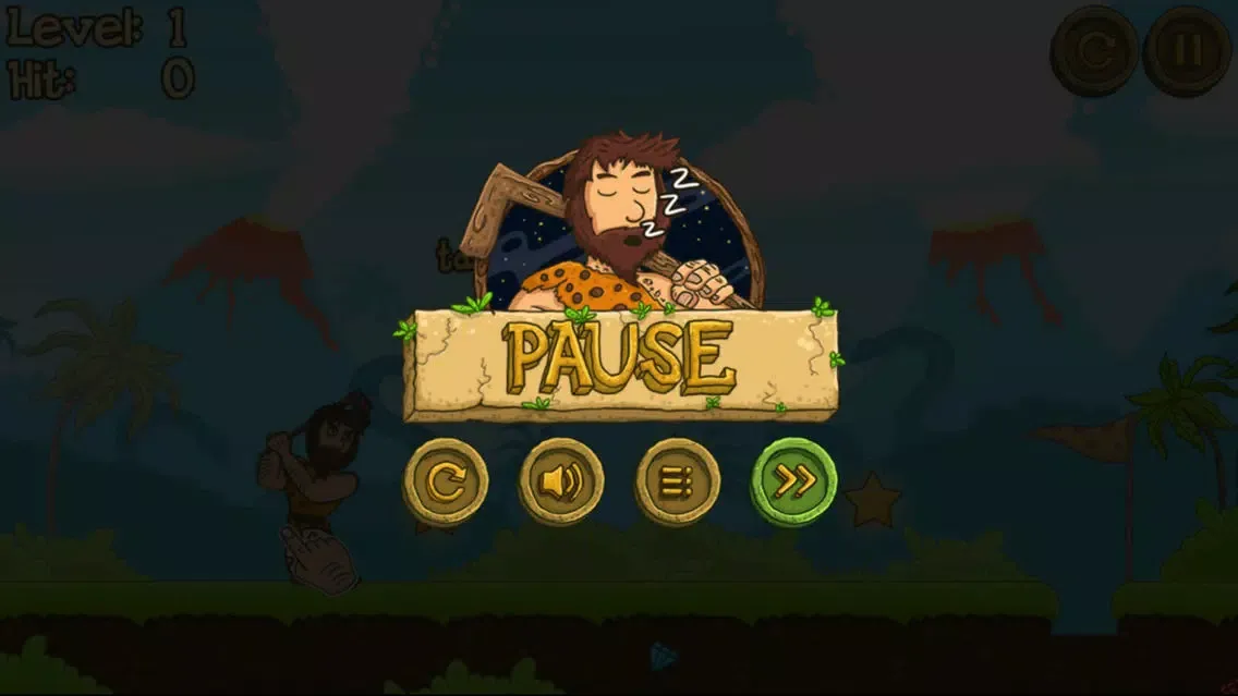 ภาพหน้าจอของ Ancient people Golf - Fun Games