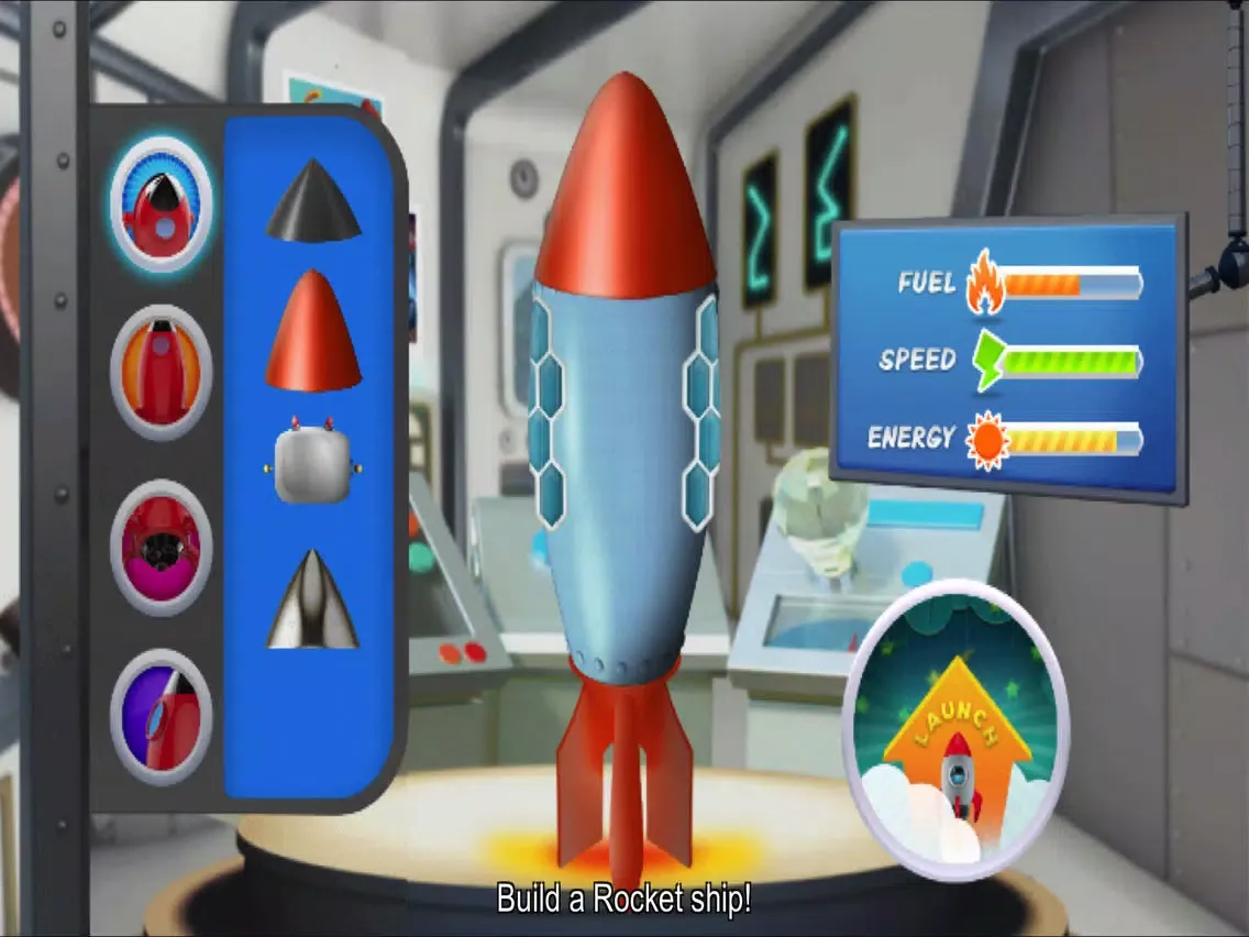 Screenshot di The creator of the rocket ship - Everybody's playi iPad 