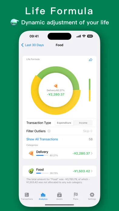 Capturas de tela do MoneyThings - Finance Tracker