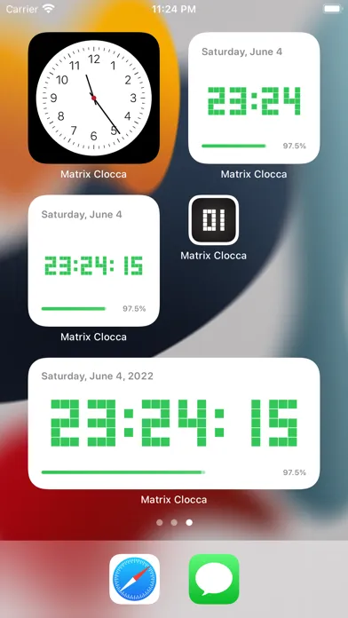 Matrix Clocca - 0 & 1 سکرین شاٹس
