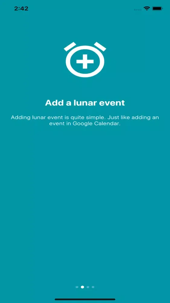 Tangkapan layar Lunar Calendar Synchronizer