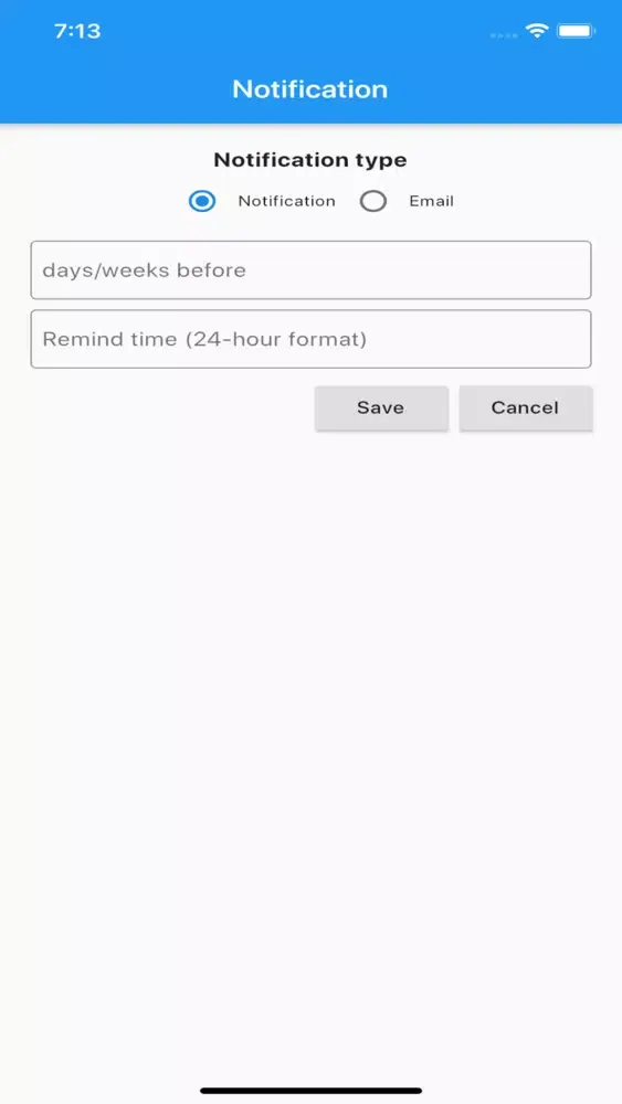 Tangkapan layar Lunar Calendar Synchronizer