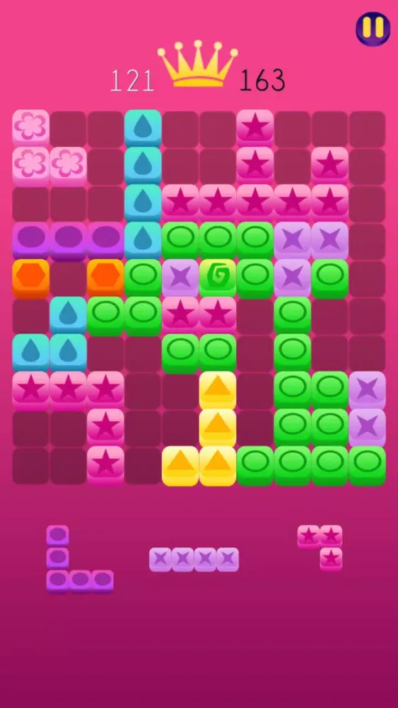 Capturas de tela do Colorful Bricks