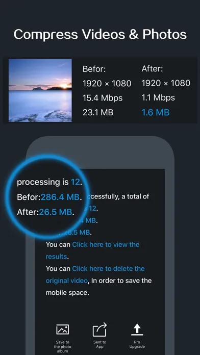 Compress Video - Resize Photo Ekran Görüntüleri