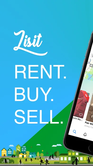 Capturas de tela do Lisit - Rent. Buy. Sell Stuff.