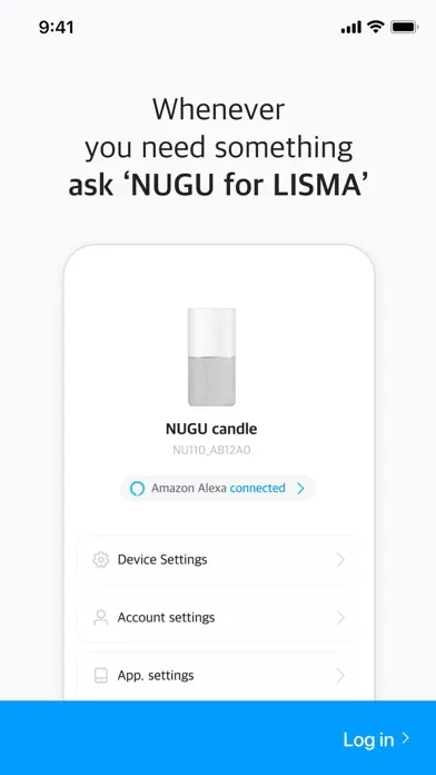 ภาพหน้าจอของ NUGU for LISMA