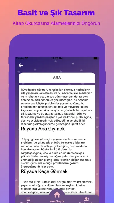 Zrzuty ekranu Rüya Tabirleri 2020-İbn Sirin