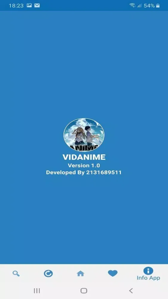 ภาพหน้าจอของ Vidanime