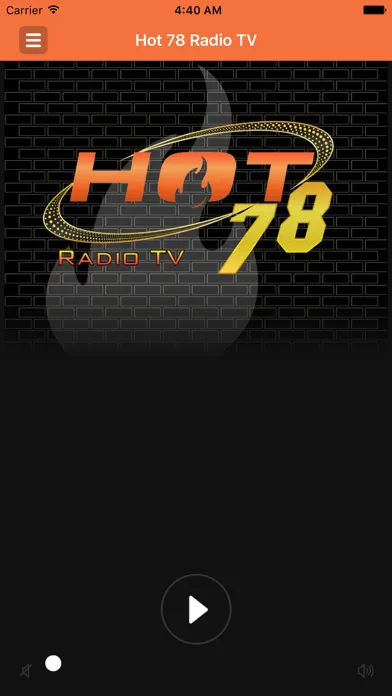 Hot 78 Radio TV应用截图