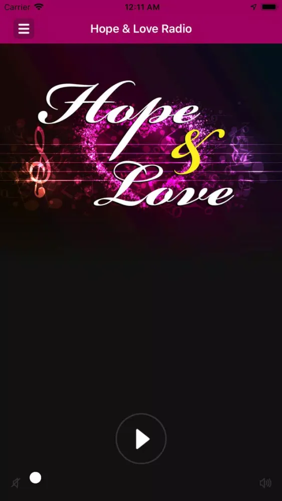 Capturas de tela do Hope & Love Radio