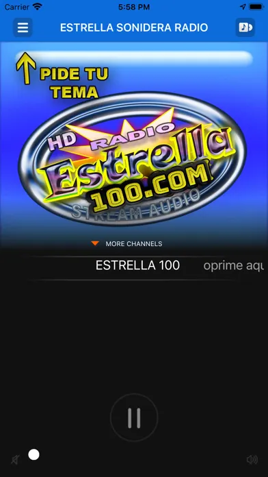 Ảnh chụp màn hình của ESTRELLA SONIDERA RADIO