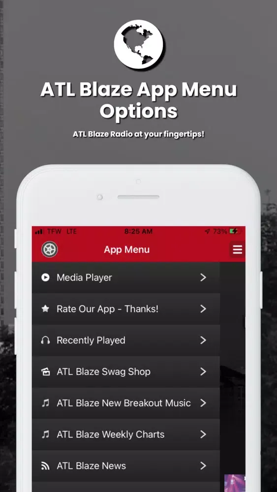 ATL Blaze Urban Radio Atlanta Screenshots