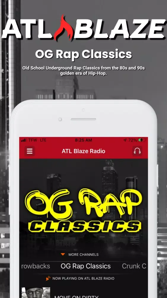 ATL Blaze Urban Radio Atlanta Screenshots