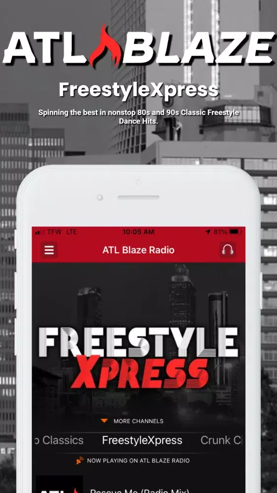 ATL Blaze Urban Radio Atlanta Screenshots
