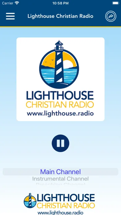 Capturas de pantalla de Lighthouse Christian Radio