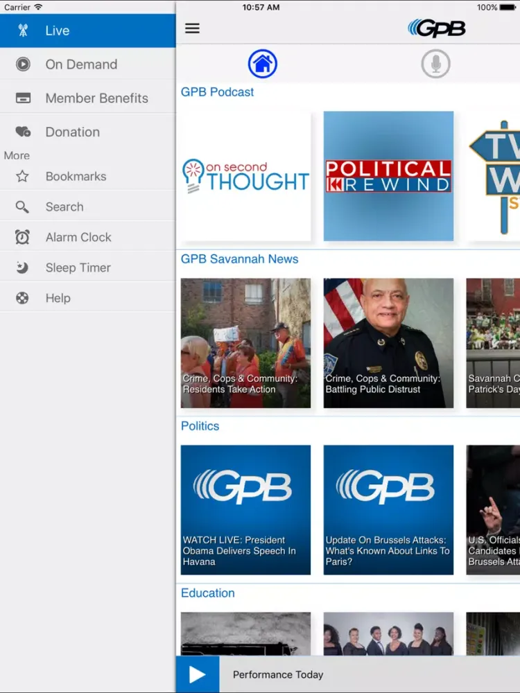 GPB Savannah iPad  स्क्रीनशॉट