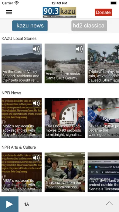 KAZU Public Radio App应用截图
