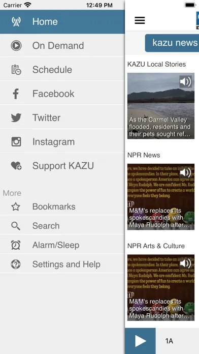 KAZU Public Radio App应用截图