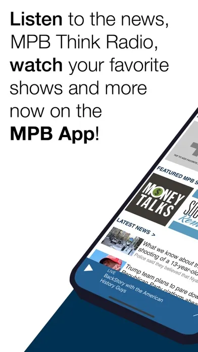 MPB Public Media App Screenshots