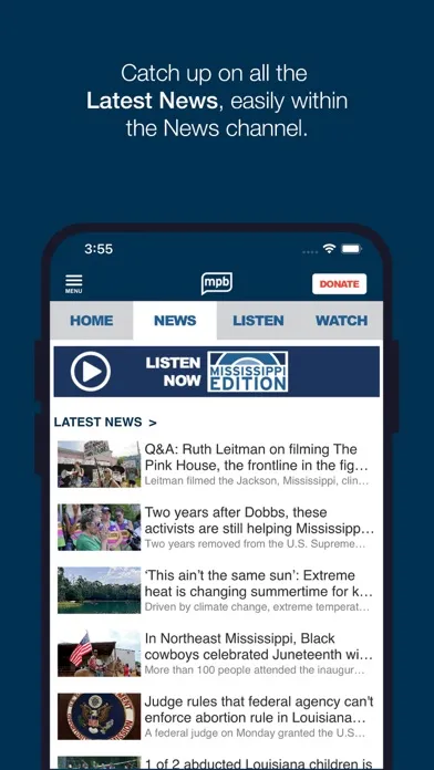 MPB Public Media App Screenshots