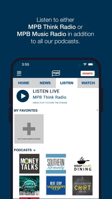 MPB Public Media App Screenshots