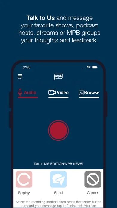 MPB Public Media App Screenshots
