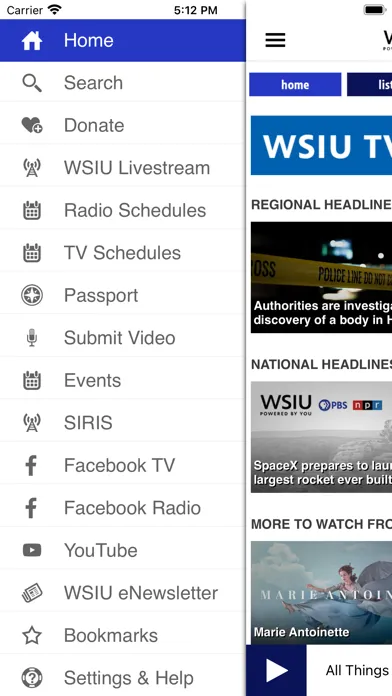 WSIU Public Media App应用截图